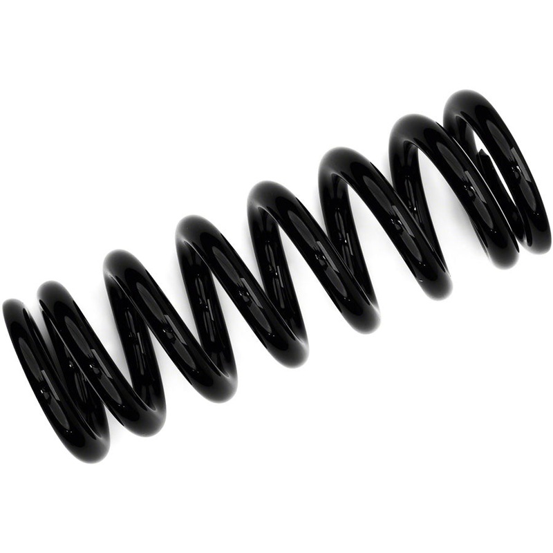 FOX Steel Rear Shock Coil Spring – 550 lb. x 2.8″ Spring Travel, 5.949 TLG (Total Spring Length), Black