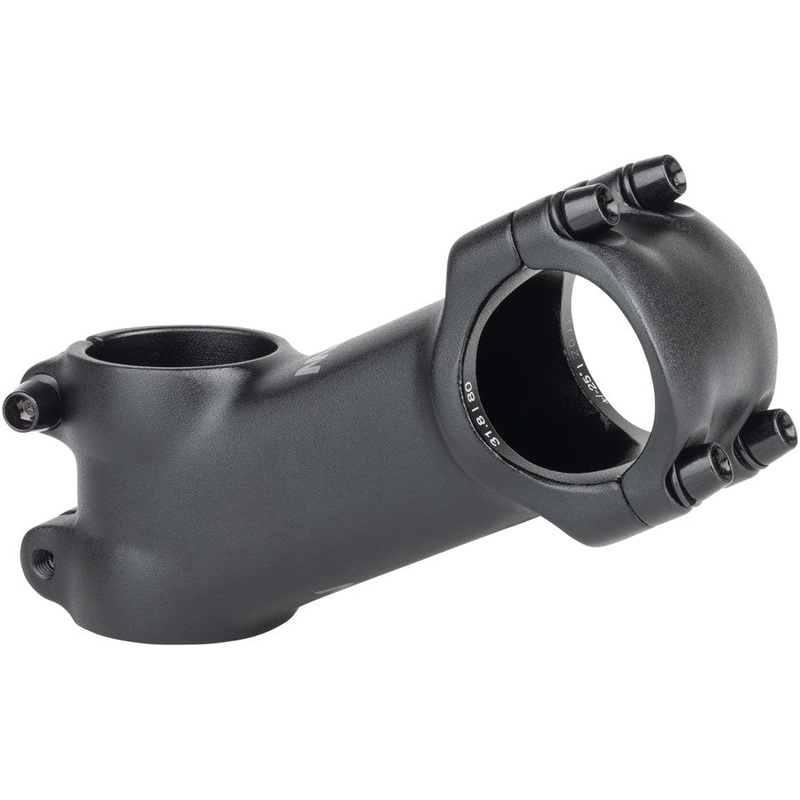 MSW 25 Stem – 80mm 31.8 Clamp +/-25 1-1/8″ Aluminum Black
