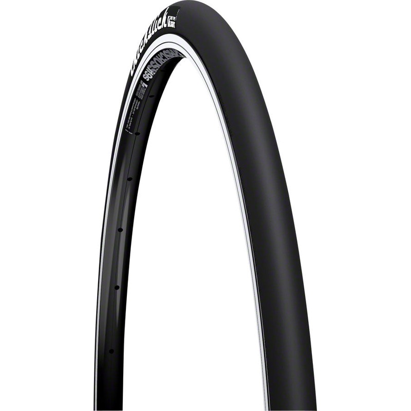 WTB ThickSlick Tire – 700 x 25, Clincher, Wire, Black, Flat Guard