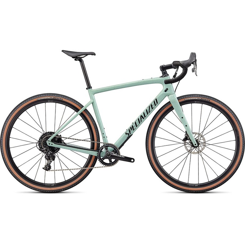 2022 Specialized diverge sport carbon bike gloss ca white sage/oak/black/chrome/clean 44