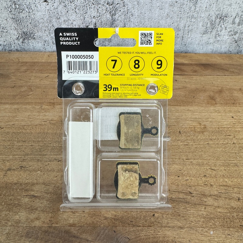 New! SwissStop RS Organic Disc Brake Pads for Campagnolo