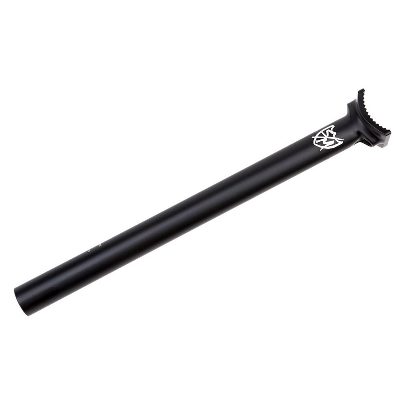 25.4mm S&M Long Johnson Stealth Pivotal BMX Seatpost – 320mm – Black