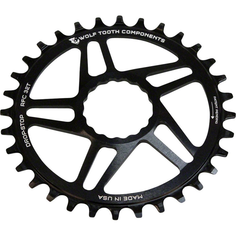 Wolf Tooth Direct Mount Chainring – 28t RaceFace/Easton CINCH Direct Mount Drop-Stop A For Boost Cranks 3mm Offset BLK