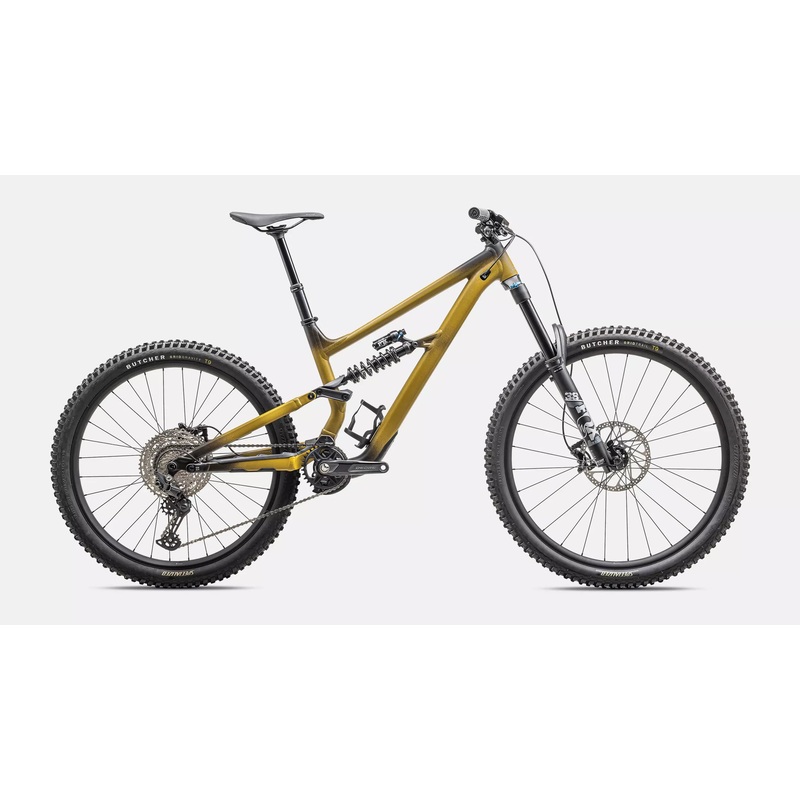 2025 Specialized status 170 2 bike satin harvest gold tint / obsidian / dune white s1