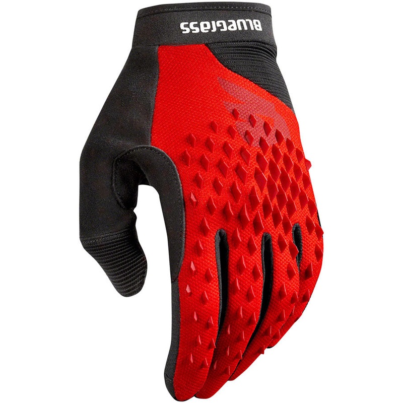 Bluegrass Prizma 3D Gloves – Red, Full Finger, X-Large