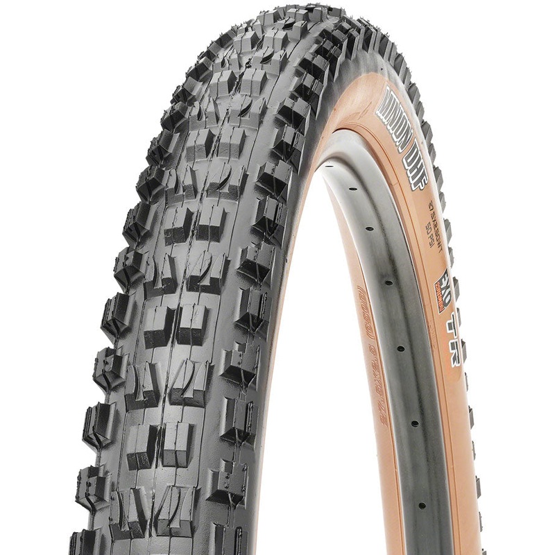 Maxxis Minion DHF Tire 27.5 x 2.5 Tubeless Folding DualEXO Wide Trail TB00219900