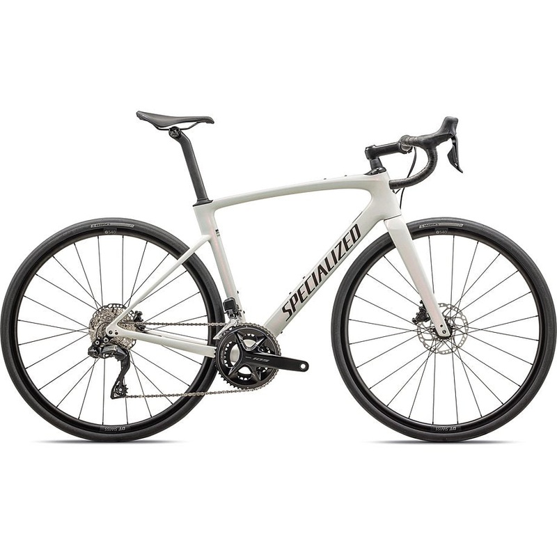 2025 Specialized roubaix comp bike gloss red ghost pearl over dune white/metallic obsidian 54