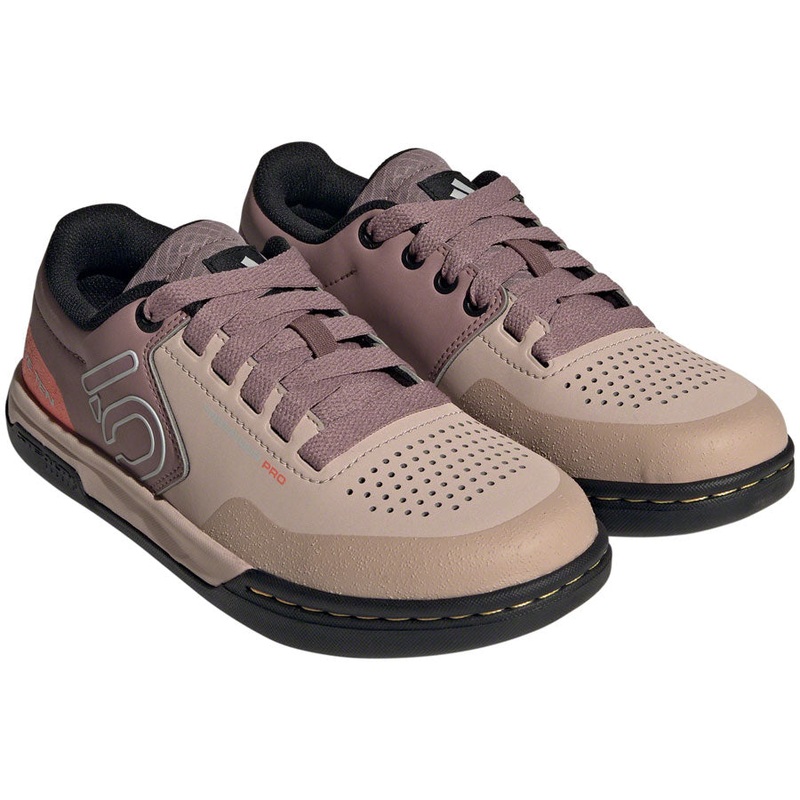 Five Ten Freerider Pro Flat Shoes – Womens Wonder Taupe/Gray One/Wonder Oxide 9