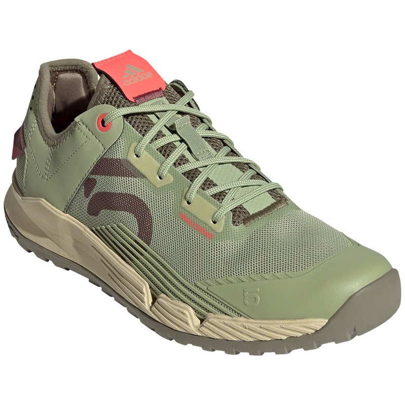Five Ten Trailcross LT Flat Shoes – Womens Magic Lime/Quiet Crimson/Orbit Green 7