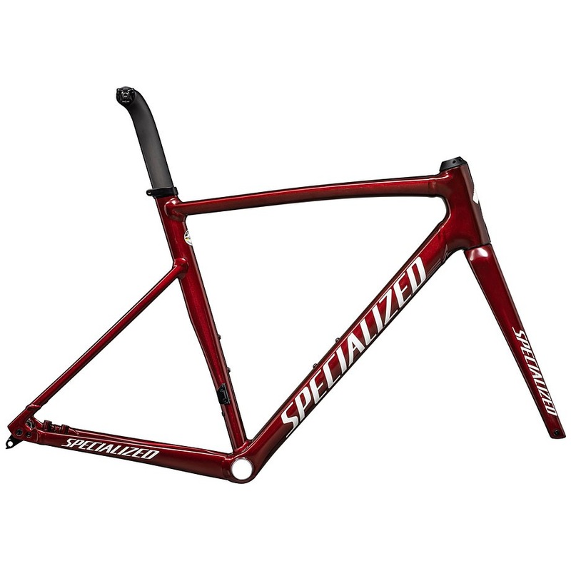 Specialized allez sprint frmset gloss red sky / white 52