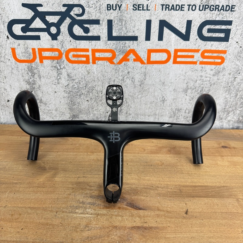 Low Mile! Black Inc Barstem Carbon 120mm x 40cm -6 Degree Integrated Handlebar