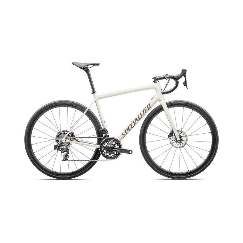 2025 Specialized aethos pro etap bike gloss birch / gold pearl radial fades / burnt gold metallic 61