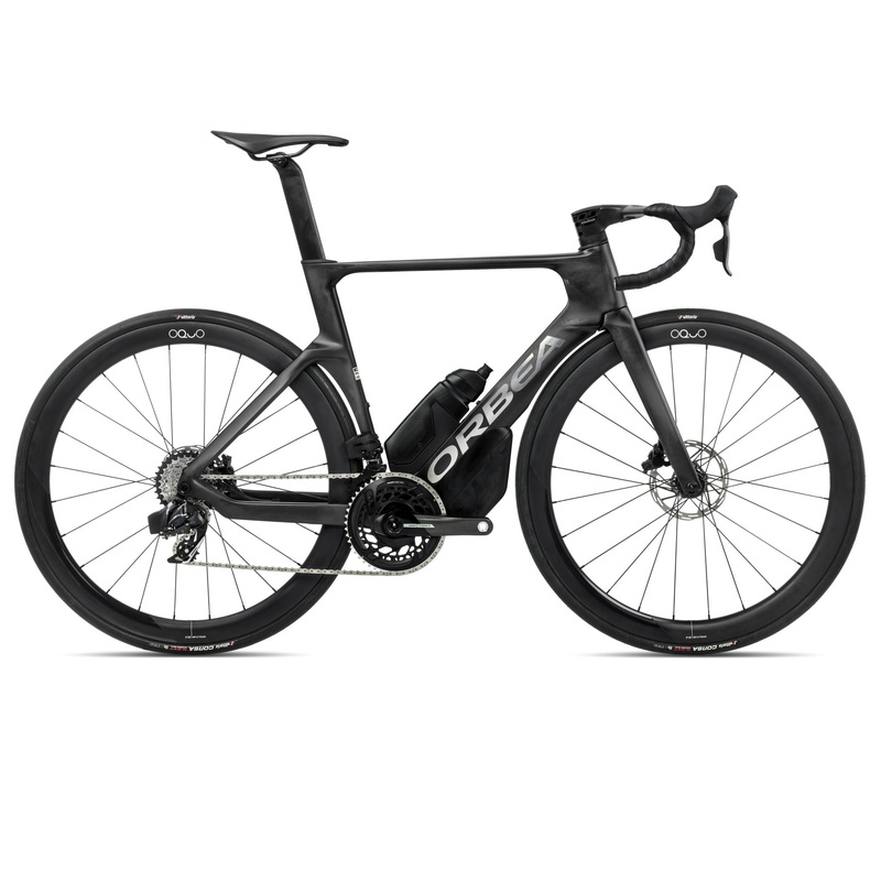 2025 Orbea ORCA AERO M21eLTD Racing ROAD BIKE – 53cm, Carbon Raw-Titanium (Matte)