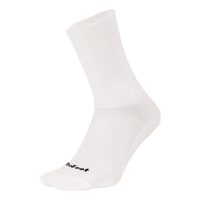 DeFeet Aireator 6″ Socks White M Pair