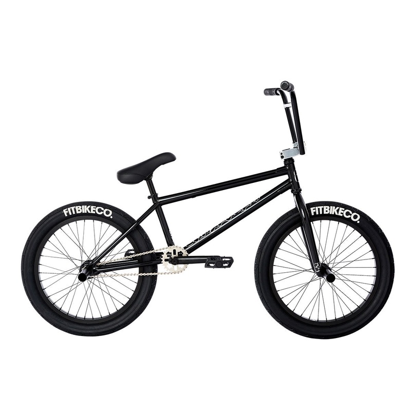Fit STR Freecoaster MD 20.5″TT BMX Freestyle Bike-Gloss Black