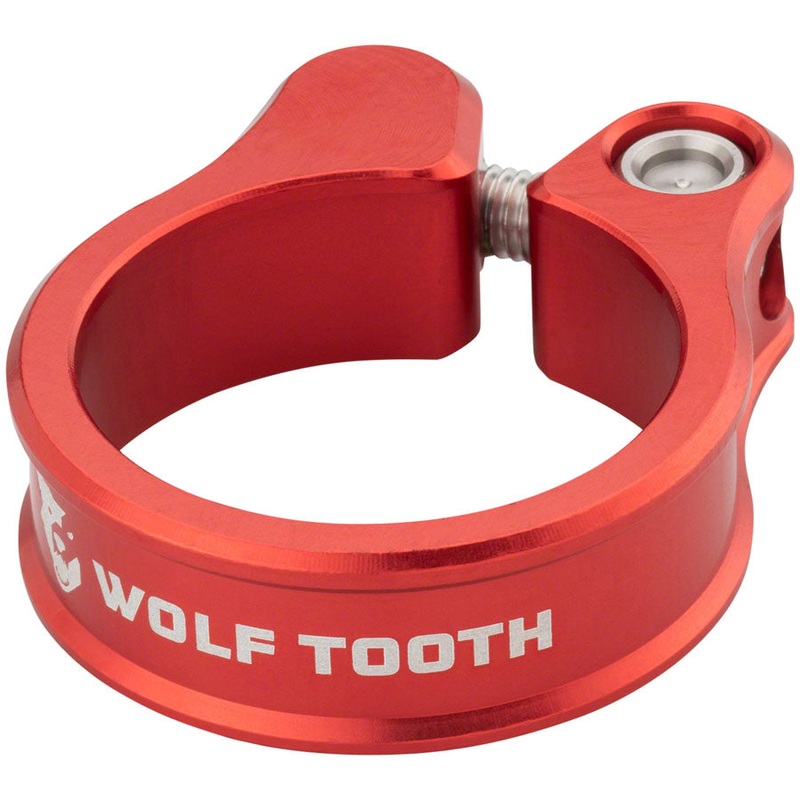 Wolf Tooth Seatpost Clamp – 28.6mm, Red