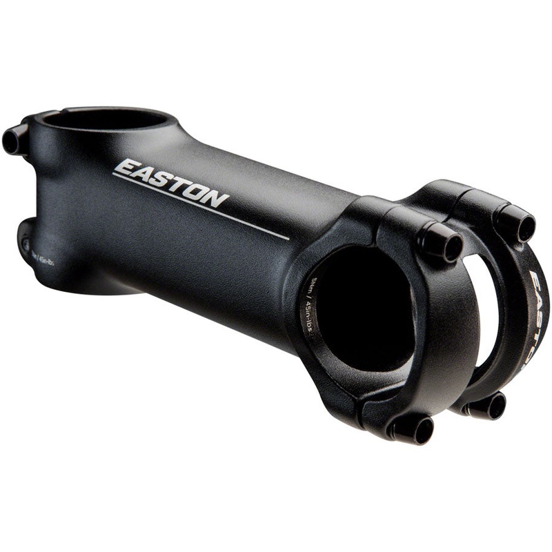 Easton EA50 Stem – 80mm, 31.8 Clamp, +/-17, 1 1/8″, Alloy, Black