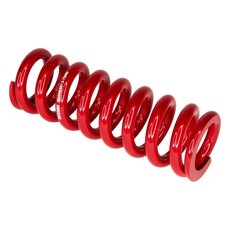 RockShox Metric Spring – Electric Red LENGTH 174MM SPRING TRAVEL (67.5-75MM) 250 LB