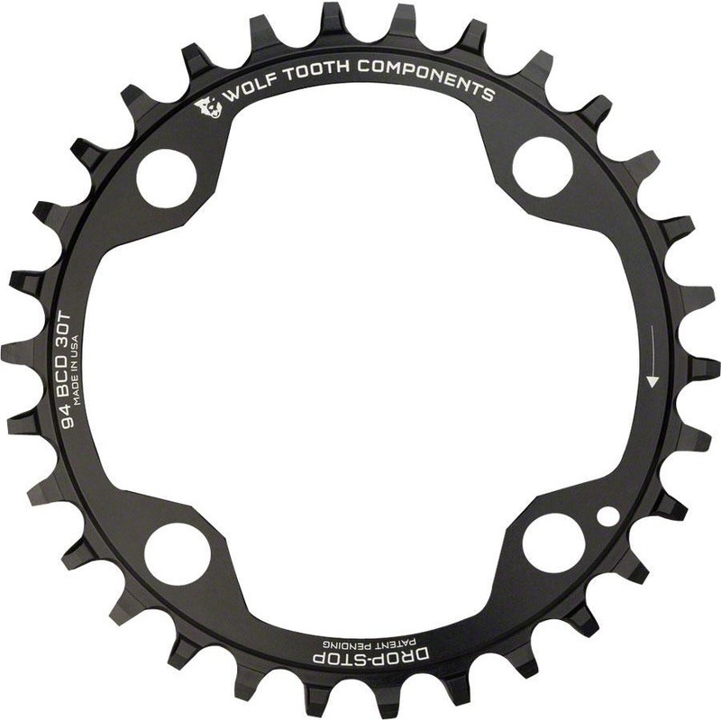 Wolf Tooth 94 BCD Chainring – 32t, 4-Bolt, Drop-Stop, For SRAM Cranks
