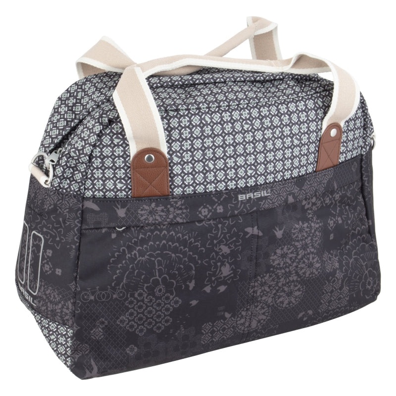 Boheme CarryAll Pannier Bag Hook-On 18.6×6.7×12.2` 1098 c.i. Grey