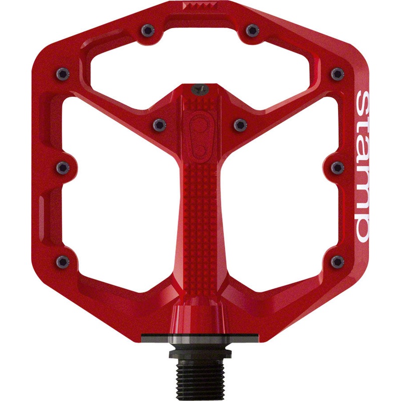 Crank Brothers Stamp 7 Pedals – Platform Aluminum 9/16″ Red Small