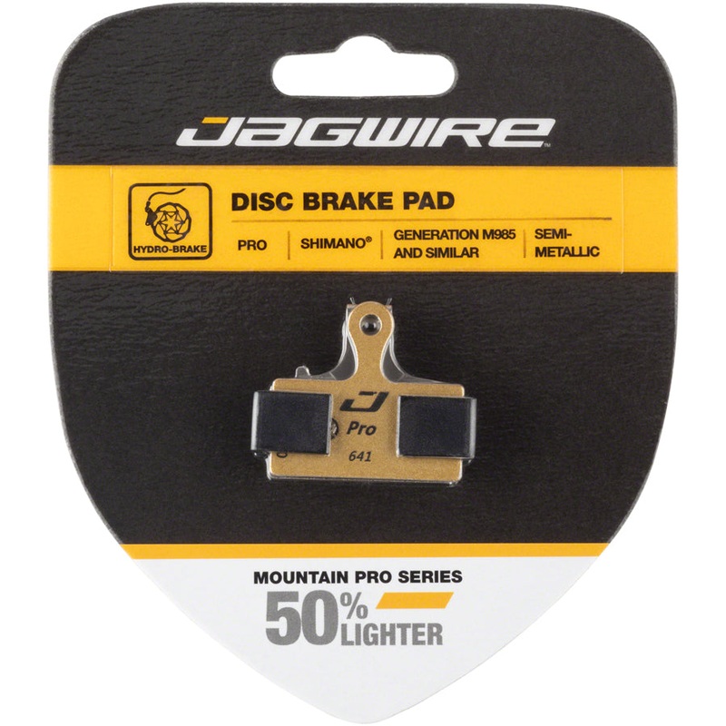 Jagwire Pro Semi-Metallic Disc Brake Pads – For Shimano S700, M615, M6000, M785, M8000, M666, M675, M7000, M9000, M9020, M985, M987