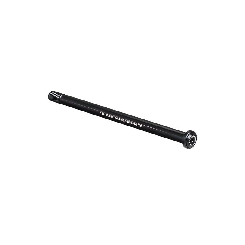 Skewer Bontrager Thru 12 x 198mm Axle Length Black Rear