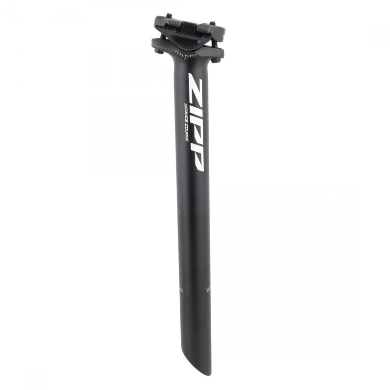 Zipp Service Course Seatpost – 31.6mm Diameter, 350mm Length, Zero Offset, Bead Blast Black, B2