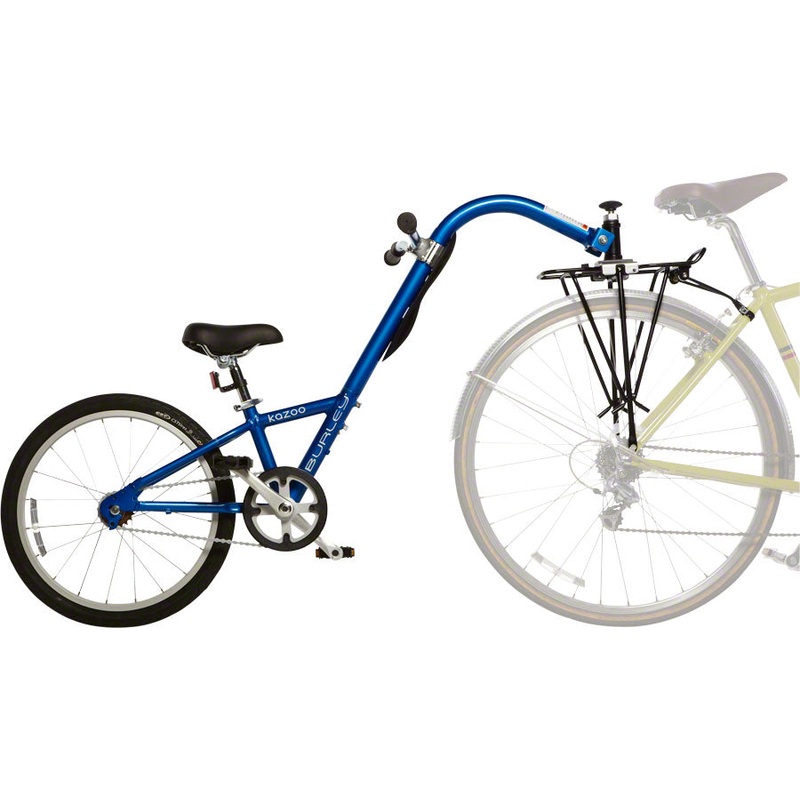 Burley Kazoo Single Speed Trailercycle – Blue