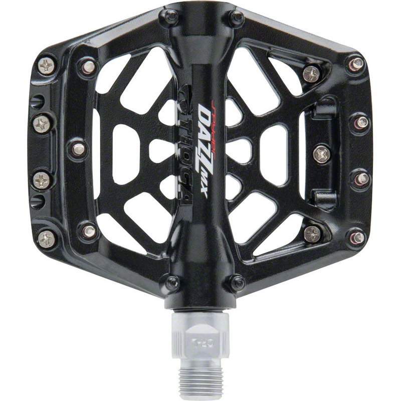 Tioga DAZZ MX – 9/16″ Alloy Platform Pedals – Black