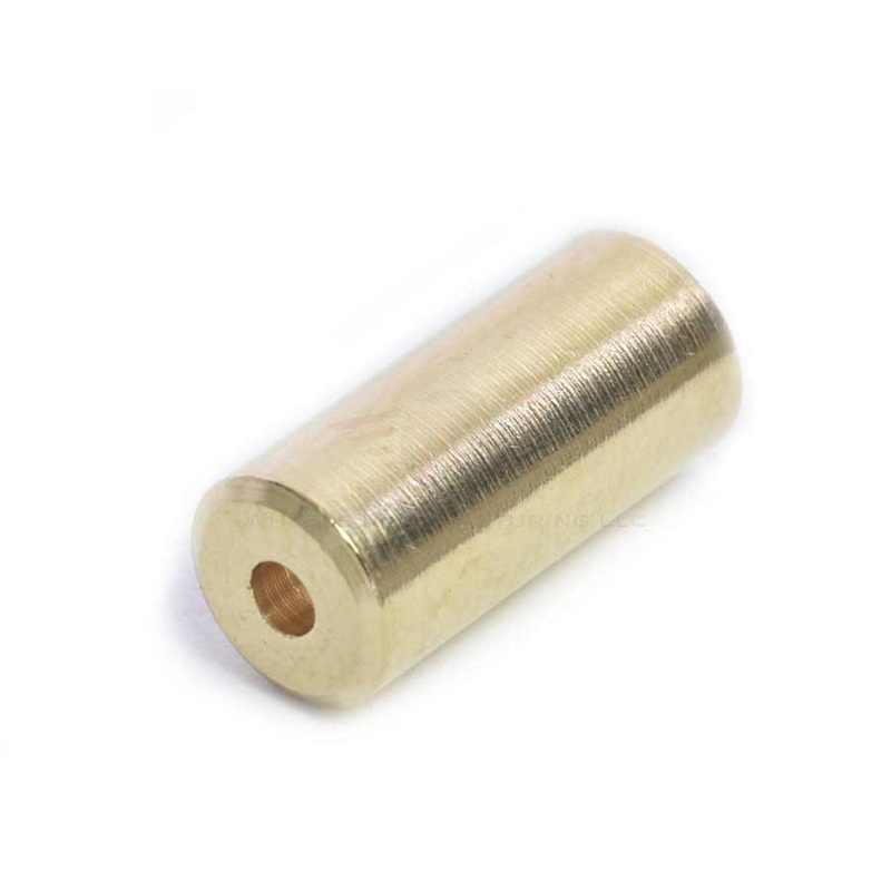 Wheels Manufacturing Housing Stop 4mm Brass 50pcs