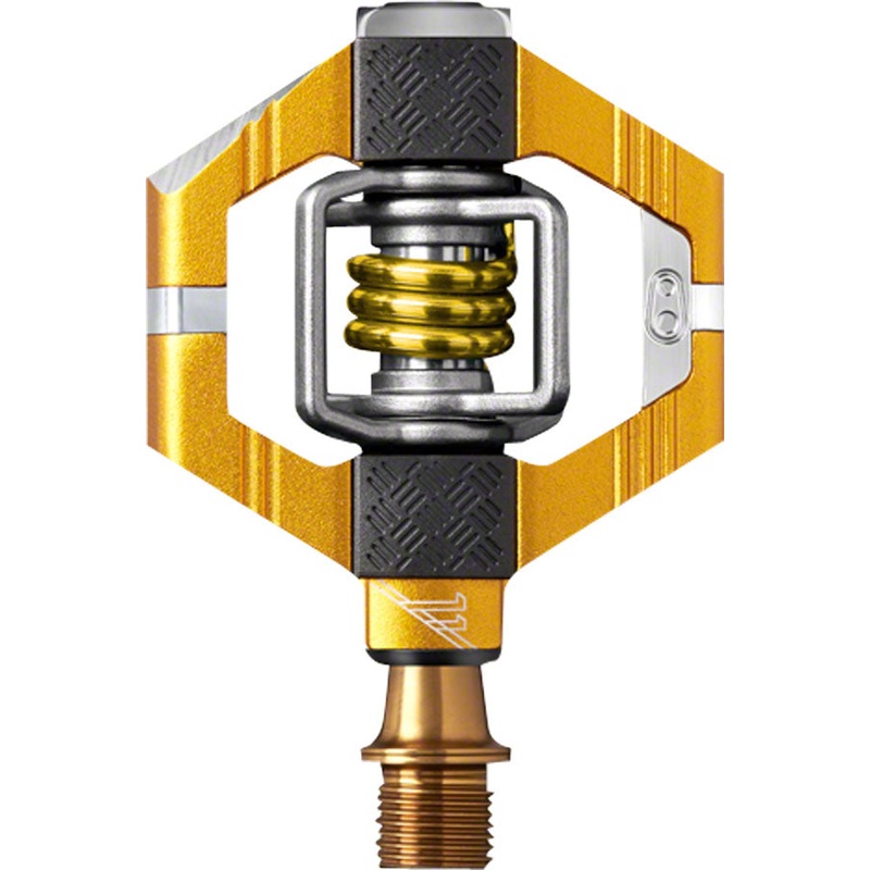 Crankbrothers Candy 11 Pedals – Dual Sided Clipless Aluminum 9/16″ Gold