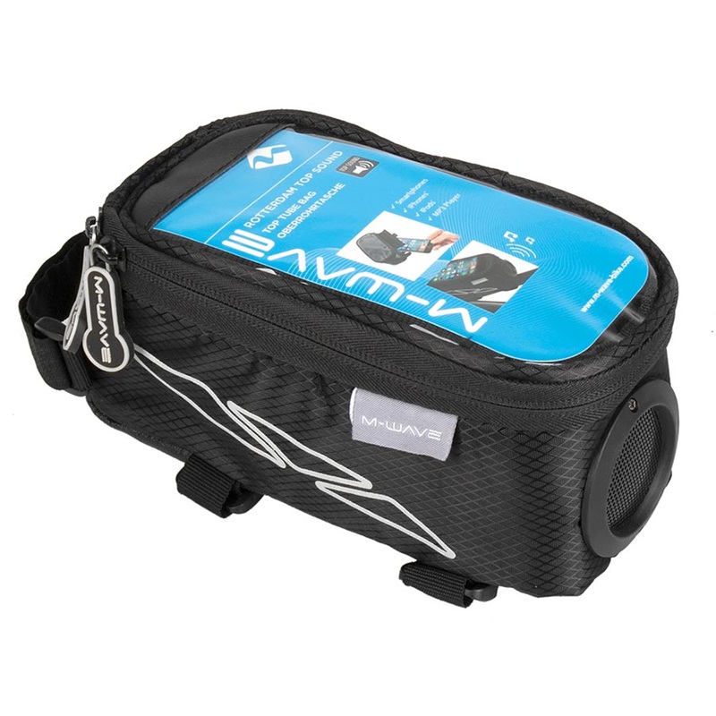 M-Wave Rotterdam Sound Top Tube Bags Black