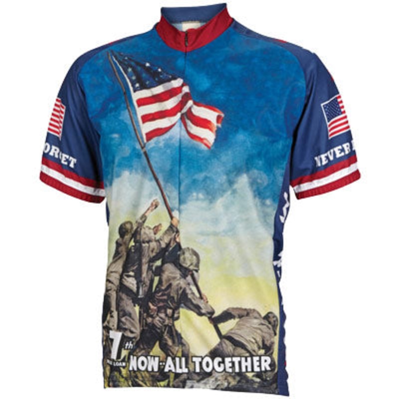 Wrldjry Iwo Jima Medium Mens Iwo Jima – Never Forget Jersey World Jerseys Apparel