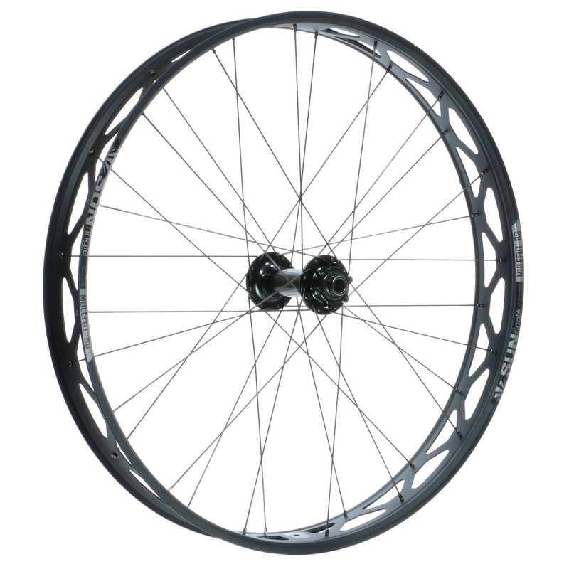 SunRingle Mulefut 80 27.5″ FatBike Front Wheel,15x150mm, Black