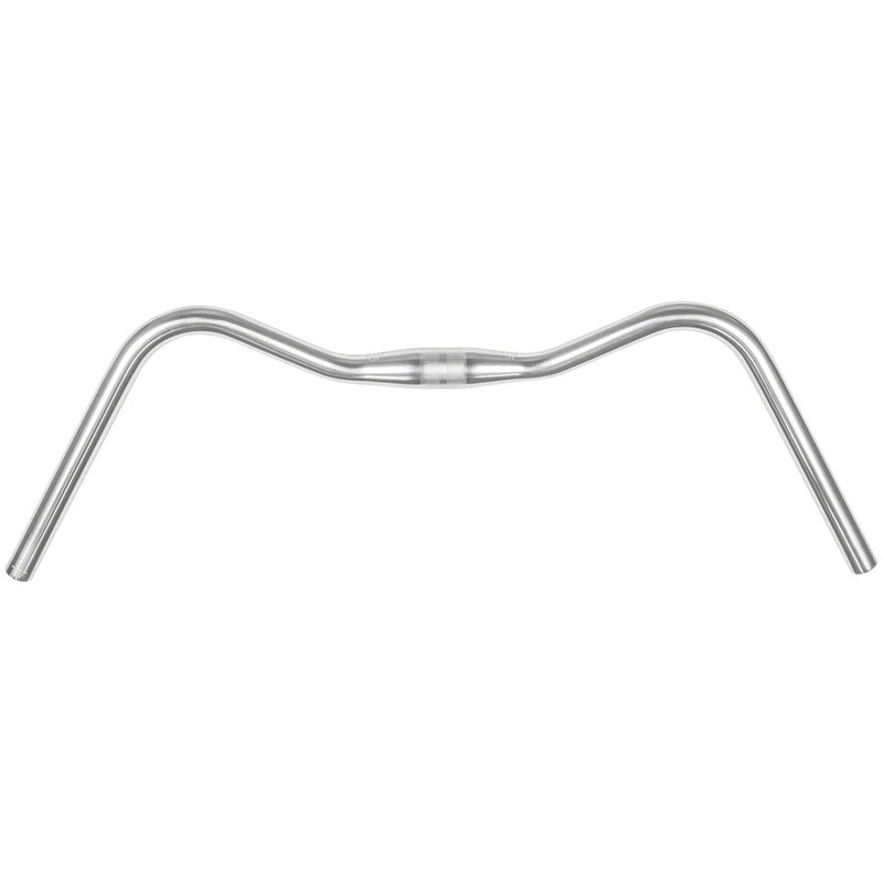 Velo Orange Granola Aluminum Handlebar 31.8mm, 60 Sweep, 30mm Rise  City & Touring Bike Bar, Alloy, Elegant Design, Upright Control