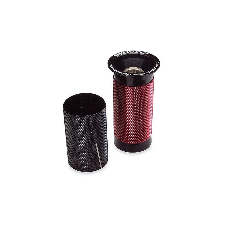 Specialized steerer tube plug rd/mtn carbon steerer tube plug blk 48×23.0