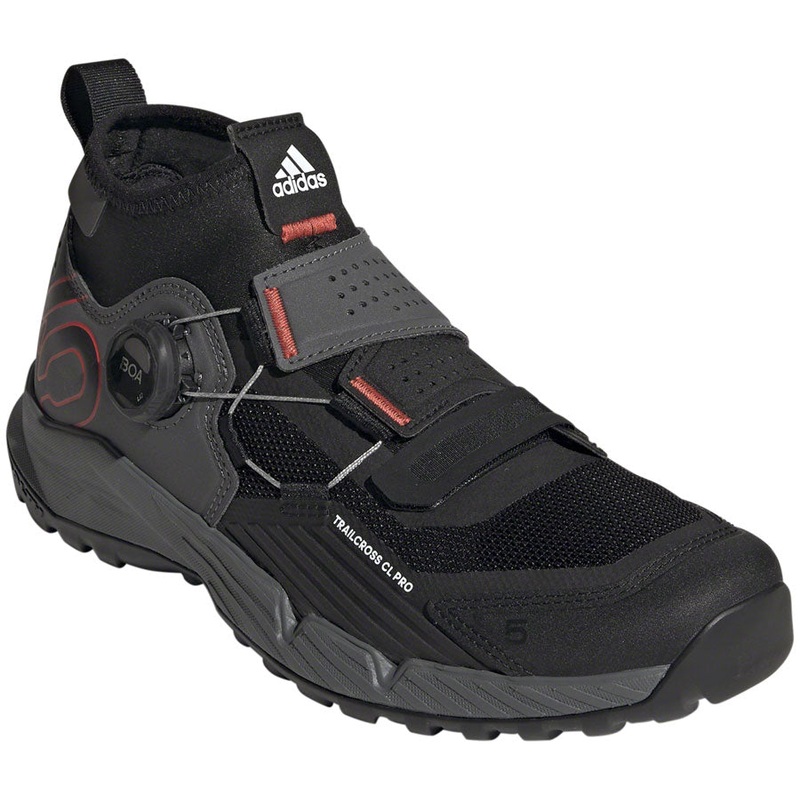 Five Ten Trailcross Pro Mountain Clipless Shoes – Womens Gray/Black/Red 8.5