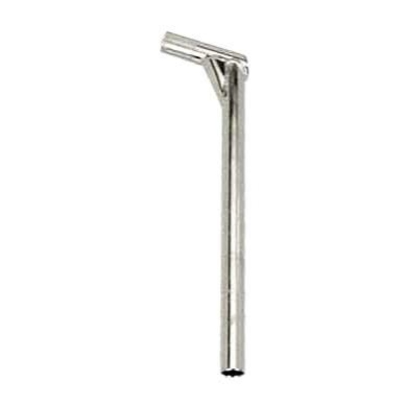 22.2mm (7/8″) Chromoly Zip-Back style Layback Seatpost – Chrome