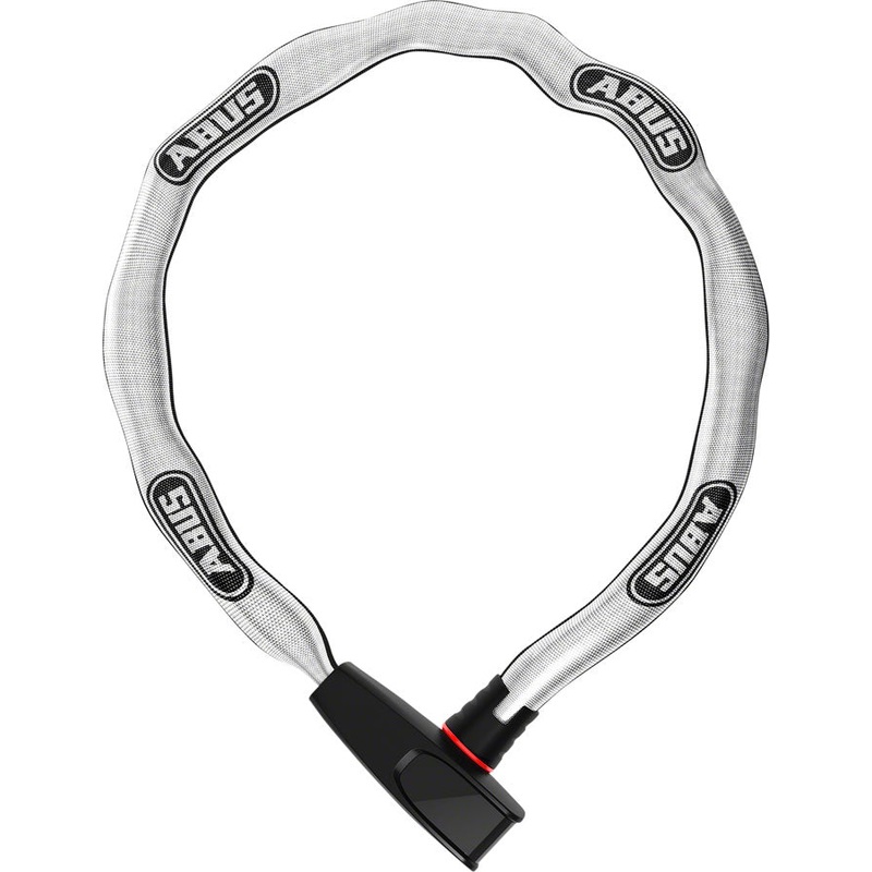 Abus Catena Reflective 6806K Chain Lock – Keyed, 3.7’/110cm