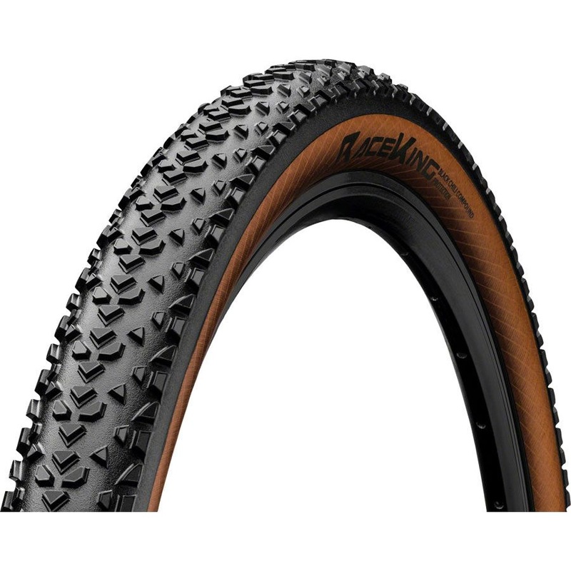 Continental Race King Tire – 29 x 2.20 Tubeless, Folding, Black / Bernstein, Black Chili ProTection, E25