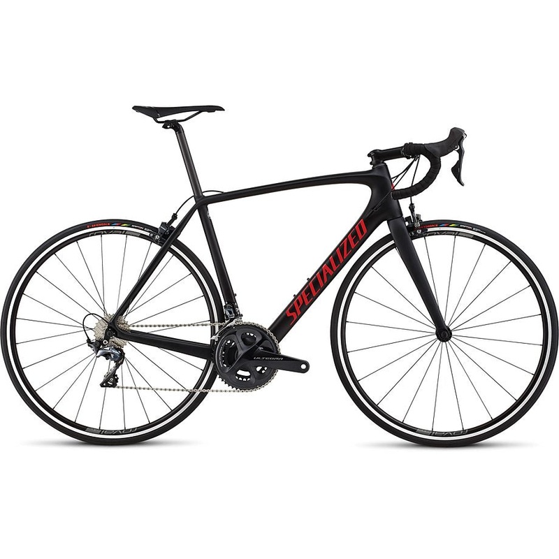 Specialized tarmac men sl5 comp black/gloss flo red/clean 54