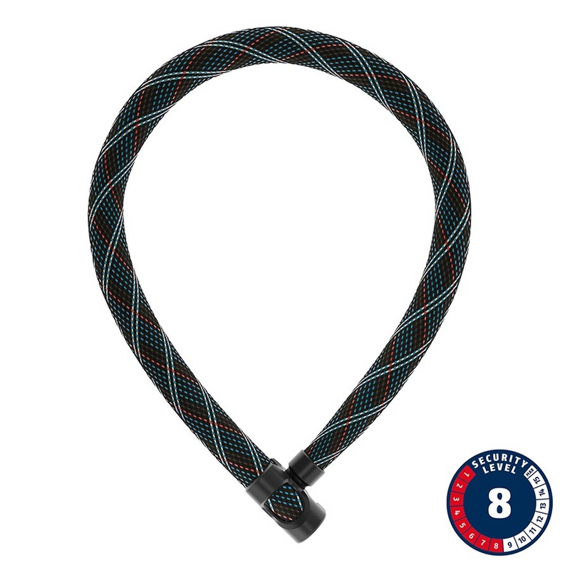 Abus IvyTex 7210 Chain Lock – 85cm Keyed Gray