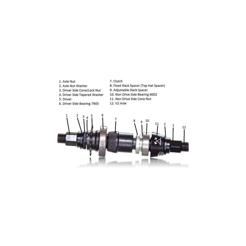 Demolition Rotator Hub Parts – Drive Side Cone W/Nut