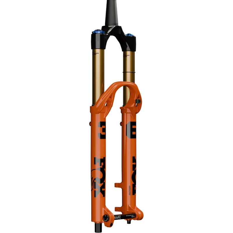 FOX 36 Factory Suspension Fork – 29″ 160 mm 15 x 110 mm Kabolt-X 44mm Offset GRIP X Damper 58HT Shiny Orange