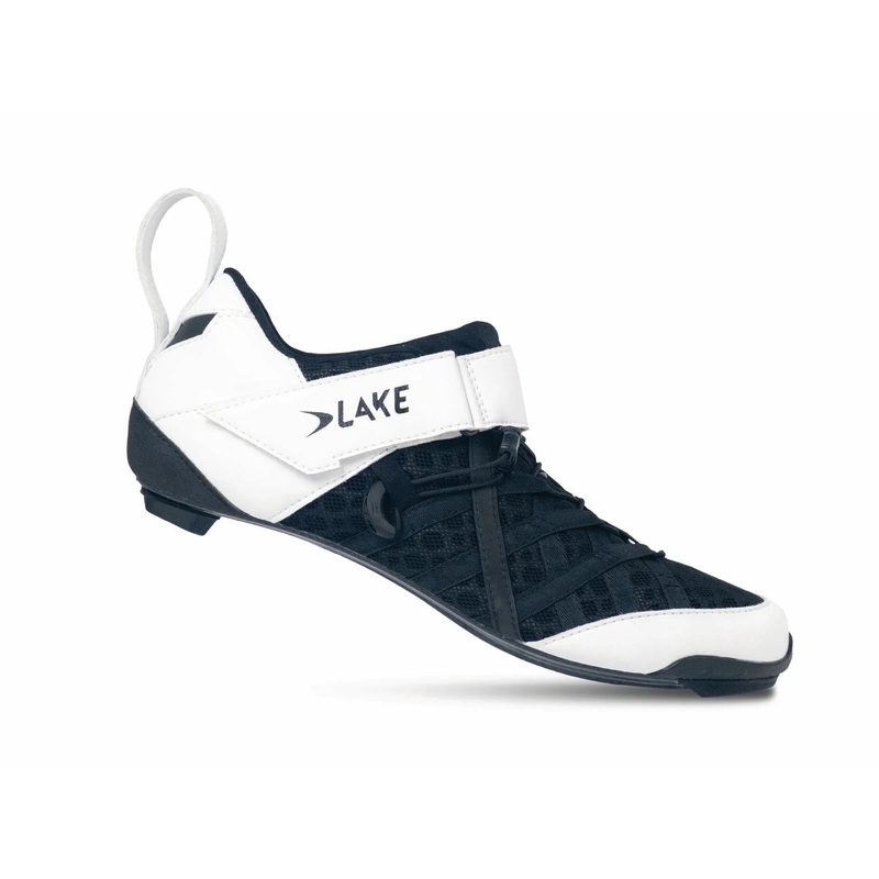 Lake TX224 Triathlon Shoe – Narrow – White-Black