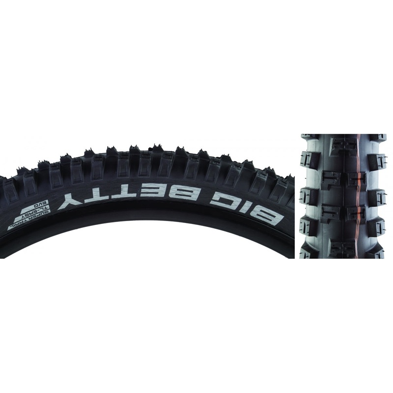 Schwalbe Big Betty Tire – 27.5 x 2.8″, Tubeless, Folding, Black, Evolution Line, Addix Soft, Super Trail 11654160