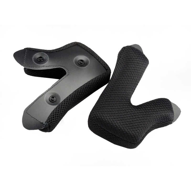 100% Status Cheek Pad – 25mm – Black – 2022