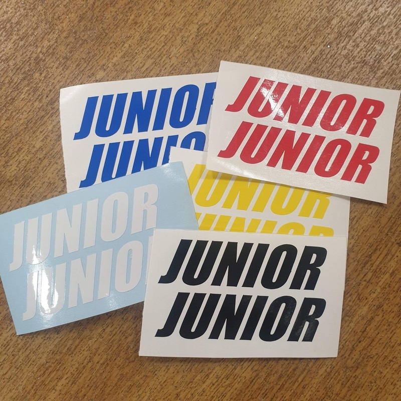 Custom Name Stickers x2
