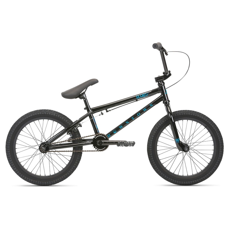 Haro Downtown 18″ BMX Freestyle Bike-Black